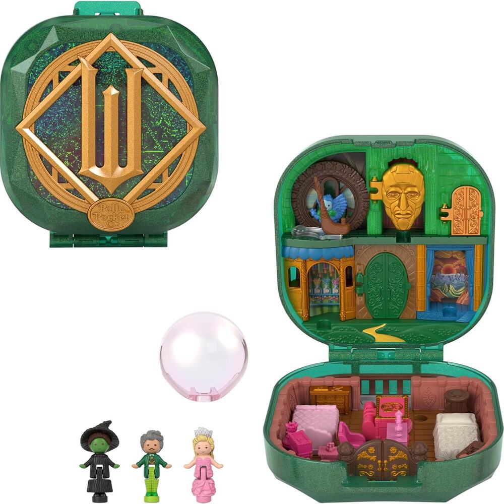 Polly Pocket Wicked x Collector Compact Shiz & Oz Location NWT